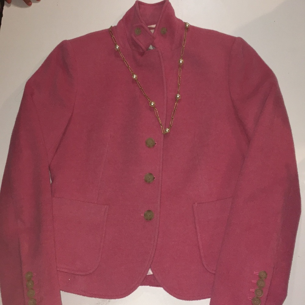 J.crew wool 3 button down jacket